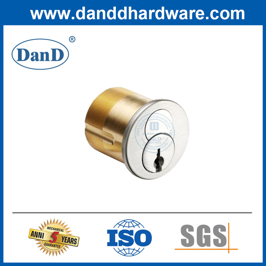 ANSI IC Core Cylinder Solid Brass 6 Pin Interchageable Core Cylinder-DDLC013