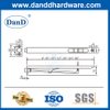 Security Manual Brass Flush Door Bolt for Interior Door-DDDB003