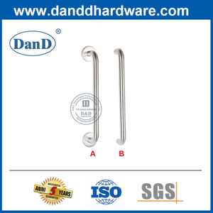 Stainless Steel 304 Single Side Pull Handle for Entry Glass Door-DDPH019