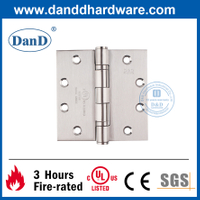 UL Listed SS201 Best Door Hinge for Fire Rated Metal Door –DDSS002-FR-4.5X4.5X3
