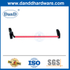 Cross Bar Panic Exit Bar Devices Steel Single Panic Exit Device in Red And Black Color-DDPD034