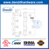 Grade 304 ANSI Grade 2 Full Mortise Fireproof Hinge for Exterior Door- DDSS001-ANSI-2-4.5x4x3.4