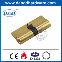 Best EN1303 Polished Brass Profile Double Lock Cylinder-DDLC003