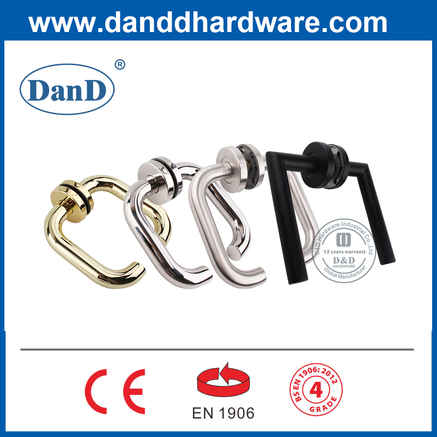 Types of Commercial Door Handles Stainless Steel Square Handles for