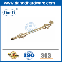 Solid Brass Straight Dutch Door Flush Bolt-DDDB009