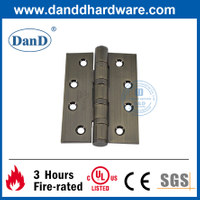 Antique Brass Interior Door UL Full Mortise Door Hinge in Grade SS201-DDSS003-FR-4X3X3.0