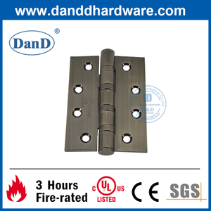 Antique Brass Interior Door UL Full Mortise Door Hinge in Grade SS201-DDSS003-FR-4X3X3.0