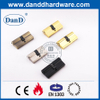 High Security Euro Brass Offset Double Open Key Cylinder-DDLC012