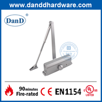 CE EN1154 Aluminium Adjusting Spring Loaded Fire Door Closer-DDDC015