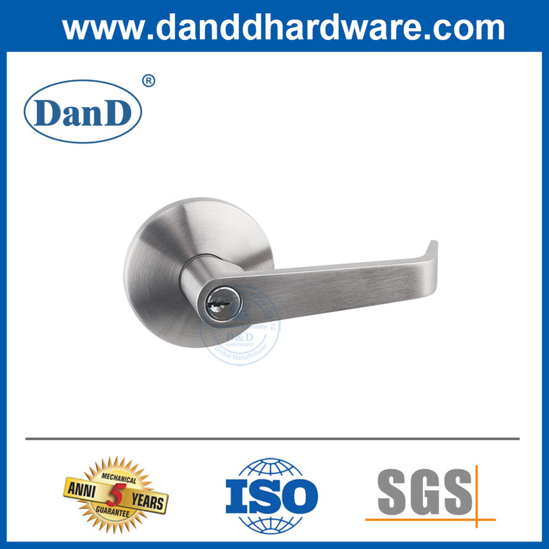 Stainless Steel Standard Duty Panic Bar Trim Zinc Alloy Exterior Lever Trim-DDPD012