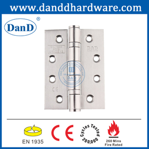 CE SUS201 Fire Rated Ball Bearing Door Hinge for Wooden Door-DDSS001-CE-4x3x3