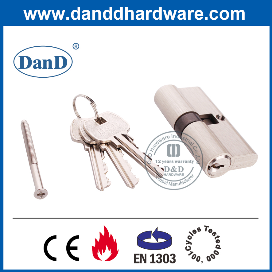 CE EN1303 Euro Brass Master Key Door Lock Cylinder-DDLC003