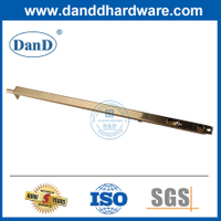 Gold Brass Concealed Flush Door Bolt for Front Door-DDDB002