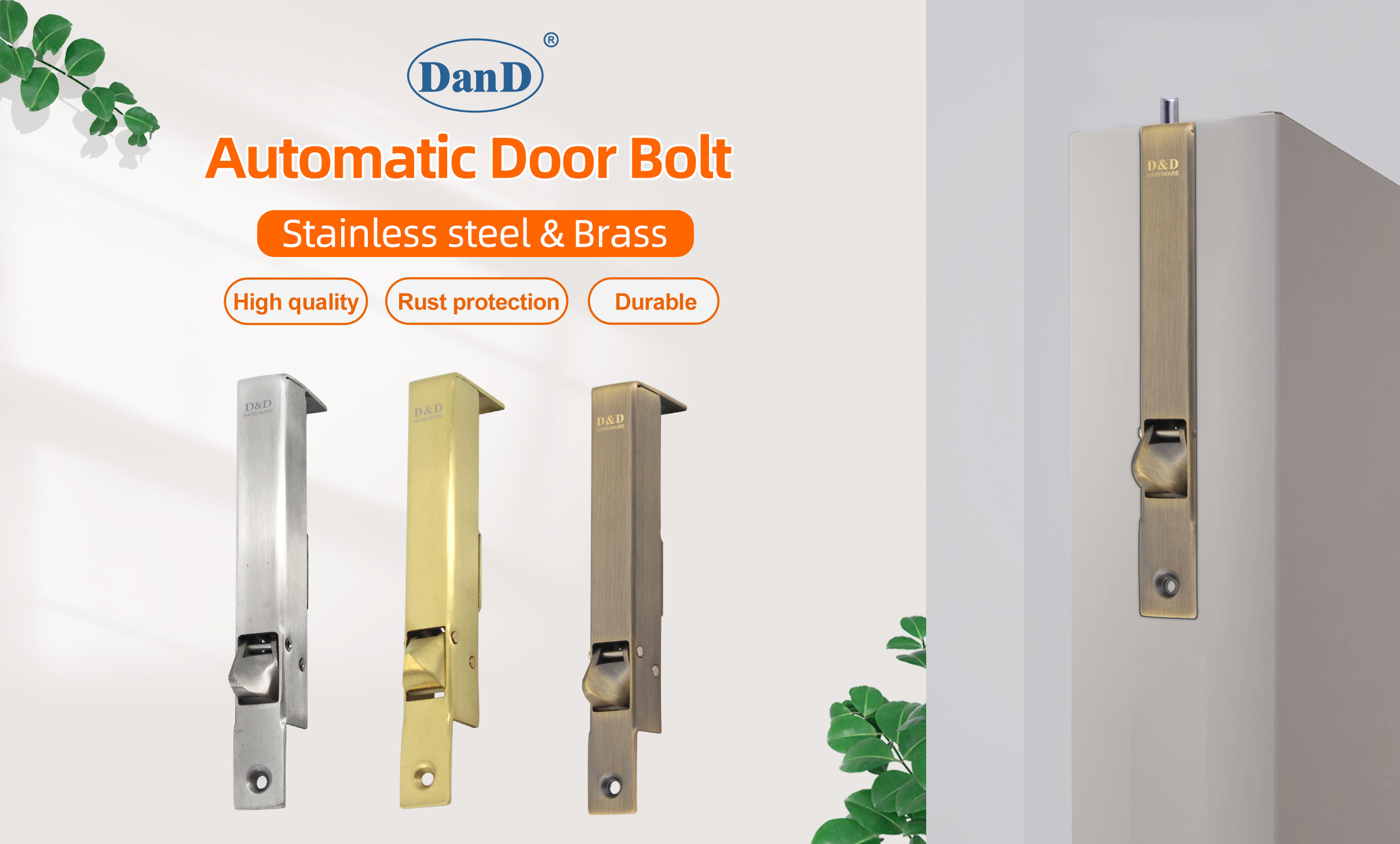 Door Bolt Manufacturer D&D Hardware Industrial