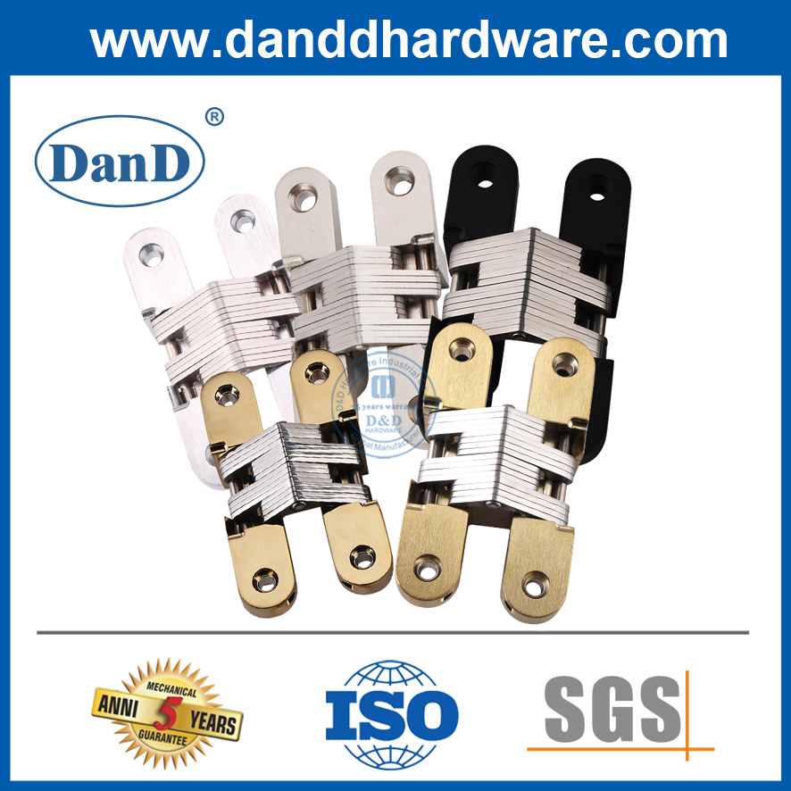 Stainless Steel Zinc Alloy Concealed Hinge with Nylon Silencer Secret