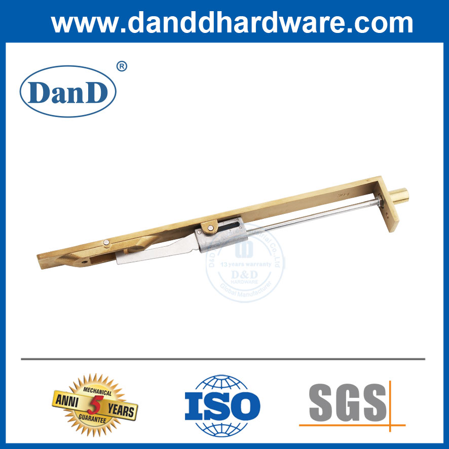 Brass Fitting Concealed Door Flush Bolt for Internal Door-DDDB004